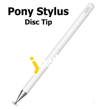 Pony Stylus Capacitive Pen High Sensitivity & Fine Point Disc Tip Magnetism Cover Cap Universal For